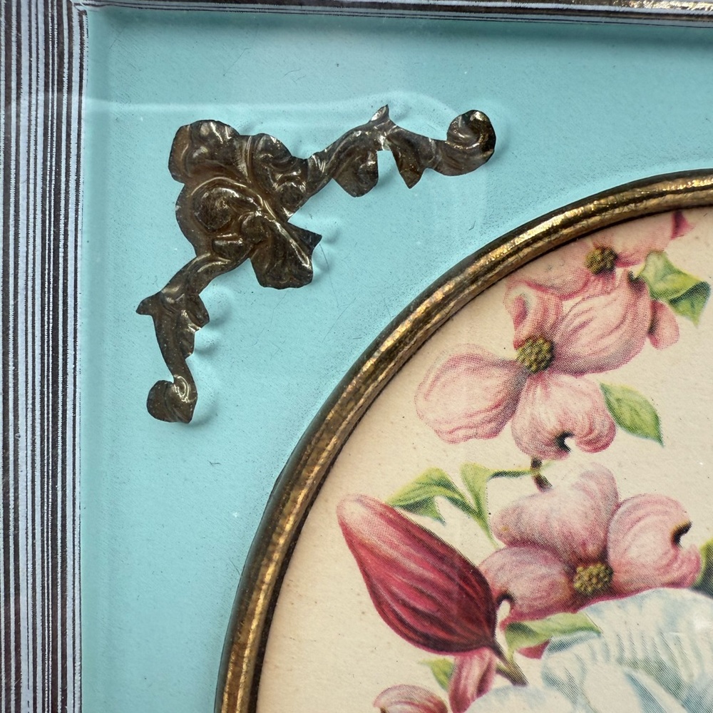 Vintage Flower Floral TMC Chicago MCM Picture Wall Decor - Picture 2 of 8